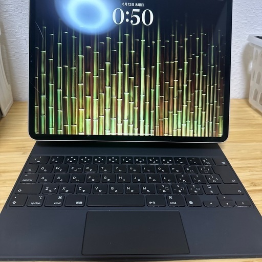 iPad Pro 第3世代 12.9インチ  64GB マジックキーボード付き　画面割れあり