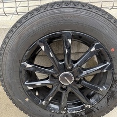 コーセイ(KOSEI) RACING ホイール QRASIZ GC36F グロッシーブラック 14インチ　スタッドレス溝ありの画像