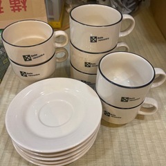 Belle rencontre ティーカップ7個 皿5個セット