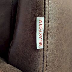 美品激安☆イタリアンブランド★RELAXFORM (リラックスフォーム) COLUMBUS/3Pソファ(スモール) 新素材レザーテックス使用 高級家具 ★送料設置無料【熊本限定】離島不可の画像