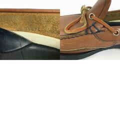 サルヴァトーレフェラガモ　size27.0-27.5-28.0程度　ドライビングシューズ　ブラウン/茶/BROWN〉メンズ//men's 菅NO.※家C-ZB-217の画像