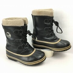 SOREL/ソレル　size23.0　高級本革スノーブーツ　ライ...