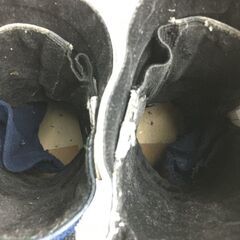 daytona/デイトナ　Vintage 本革/レザー　ライディング/バイクブーツ　size40　25.0程度　グレー×ネイビー　boots/bike/Boots/Shoes〕菅No.WL82の画像
