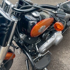 H27年式ハーレーダビッドソンFLSソフテイルスリム　抹消出品　車庫保管車両　スペアキー　ETC 1580cc フルノーマル車両の画像