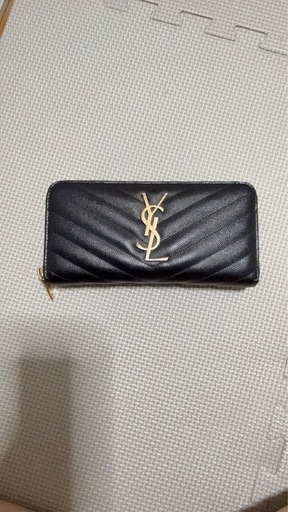 YSL サンローラン　ブラック 長財布