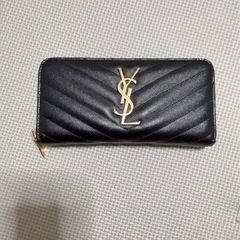 YSL サンローラン　ブラック 長財布