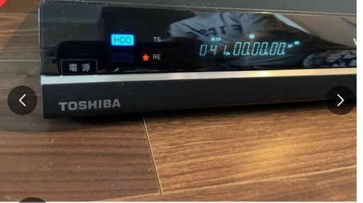 △ TOSHIBA 東芝 HDD&DVDレコーダー RD-E1005K VARDIA TOSHIBA RD-E1005