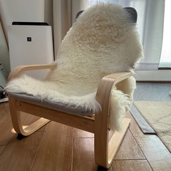 【無料あげます】IKEAパーソナルチェアの画像