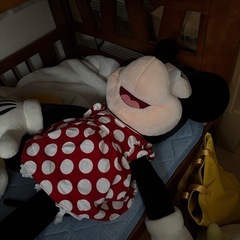ミニーマウス ぬいぐるみ 超特大の画像