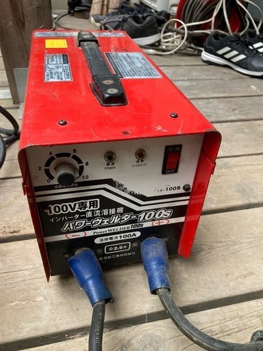 日動 100V インバーター直流溶接機 PW-100S パワーウェルダー