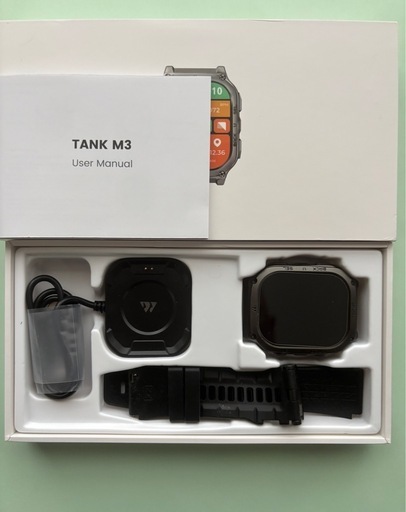 Kospet Tank M3 スマートウォッチ 軍用規格 Bluetooth通話 心拍数 血圧