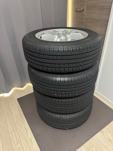 50プリウス　15インチ純正ホイールタイヤセット