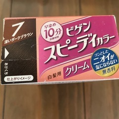 ビゲン　白髪染め　深いダークブラウンの画像