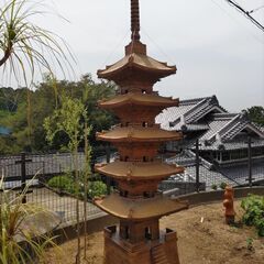 五重塔(信楽焼)の画像
