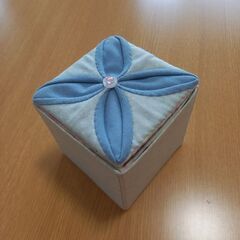 【あげます】ハンドメイド パッチワーク アクセサリーボックス
