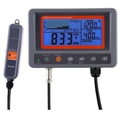 デジタル CO2 二酸化炭素 IAQ モニター コントローラー ...
