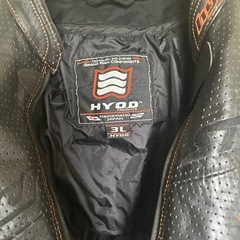 HYOD バイク 革 セットアップの画像
