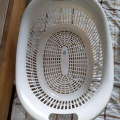 ホワイトプラスチックカゴ White Plastic Basket
