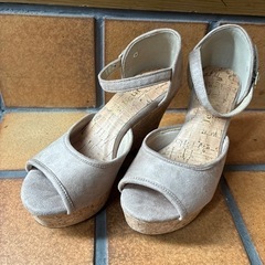 【新品】厚底　安定　サンダル　サイズL