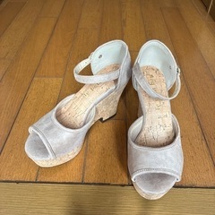 【新品】厚底　安定　サンダル　サイズLの画像