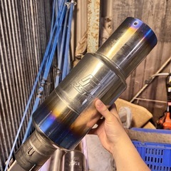 フルチタンマフラーの画像