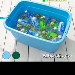 トンボ角型タライジャンボ水抜栓付60型