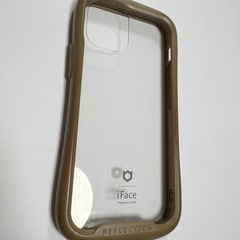 iPhone12mini用ケース「透明iFace（人気色のベージ...