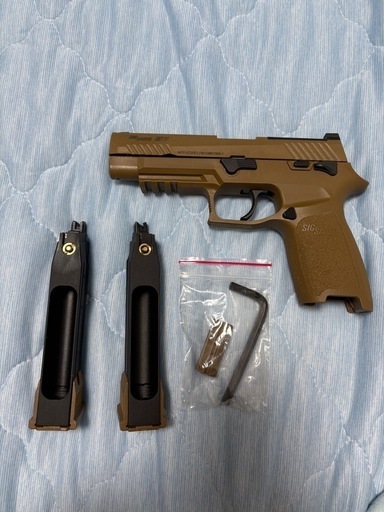 sigair p320 M17 co2 ガスガン　フォートレスカスタム