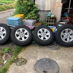 値引きしました⭐️現行ハイエース等タイヤホイールセットの画像