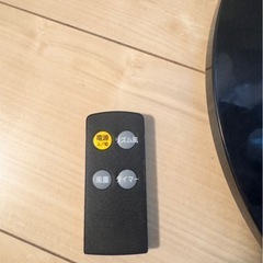 美品 リモコン付き 扇風機 ブラックの画像