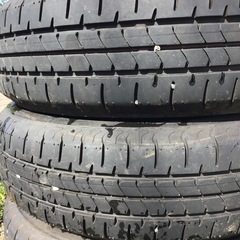 使用期間3ヶ月   
155/65R14  夏タイヤ　2025年製　ブリヂストン　スチールホイールの画像
