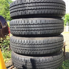 使用期間3ヶ月   
155/65R14  夏タイヤ　2025年製　ブリヂストン　スチールホイールの画像