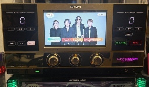DAM 業務用　通信カラオケ　ライブダム　XG5000G