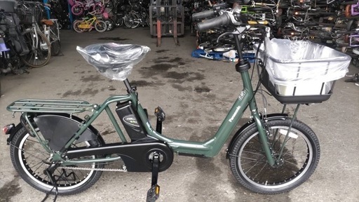 試乗🉑新車仕上げ⭐️中古子供乗せ電動自転車 パナソニック