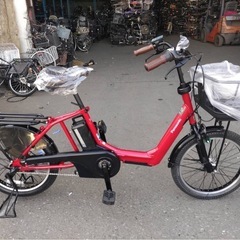 試乗🉑新車仕上げ⭐️中古子供乗せ電動自転車 パナソニックギュットアニーズ の画像