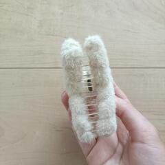 【美品】もこもこ素材 髪留めの画像