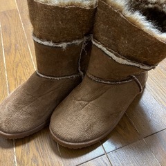 ムートンブーツ　Lの画像