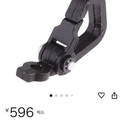 バイク用ヘルメットホルダーand買い物袋下げの画像