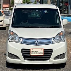 【自社ローン福岡】★保証人なし★全国対応★ソリオ　X★ホワイト★ナビ付き★純正アルミ★ETC★車検2年付き★カーコネクションズ福岡の画像