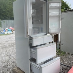 SHARP ノンフロン6ドア 465L XF47W-S ドア プラズマクラスター の画像
