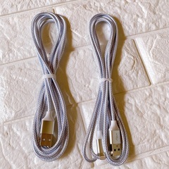 2本入り！充電ケーブル　　高速充電の画像