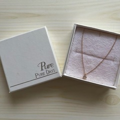 Pure Days ローズゴールド ネックレス