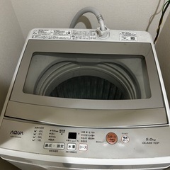 AQUA 洗濯機　5.0kの画像