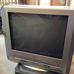 DVD一体型VHSテレビの画像