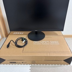 27インチ　msi パソコンモニター