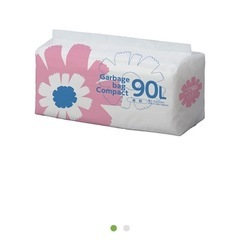 TANOSEE ゴミ袋 コンパクト 透明 90L 1パック(50枚)の画像