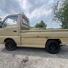 乗って帰れます❗️キャリートラック❗️ハイロー切替式4WD❗️MT❗️丸目❗️の画像