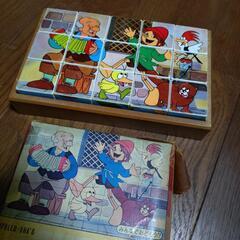 ピコリーノの冒険　キューブパズル　日本製　アポロ社　ピノキオ　昭...