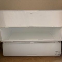 【無料】ニトリ　収納ケース　Nフラッテワイド2個