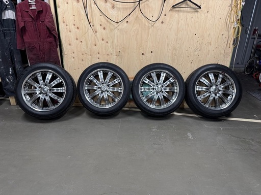 ランクル タイヤホイール4本セット 　クラブリネア　ホイール22インチ